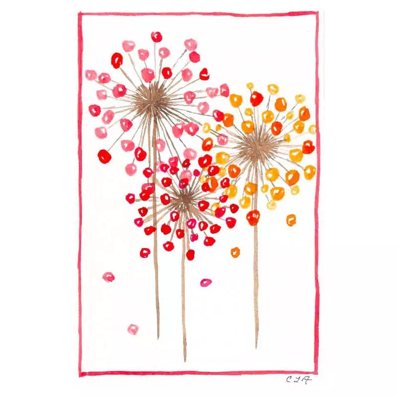 Colorful Dandelions